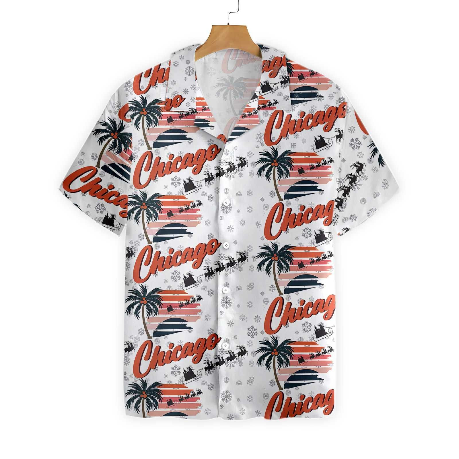 Chicago Winter Hawaiian Shirt PANHW00124