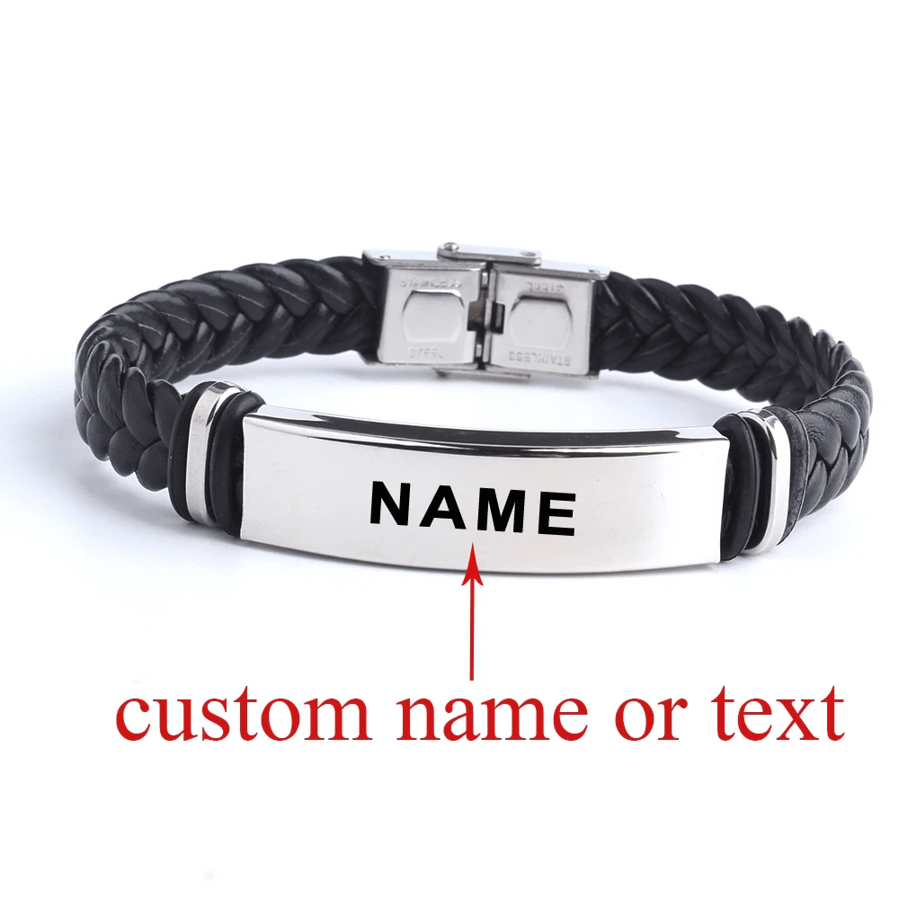 Personalized Cool Father's Day Gifts For Dad Bracelet