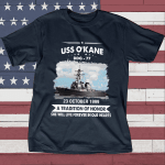 USS O'Kane DDG 77 Father's day, Veterans Day USS Navy Ship
