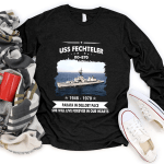 Uss Fechteler DD 870 Father's day, Veterans Day USS Navy Ship