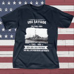 USS Savage DE 386 Father's day, Veterans Day USS Navy Ship
