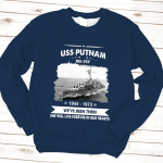 USS Putnam DD 757 Father's day, Veterans Day USS Navy Ship