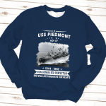 USS Piedmont AD 17 Father's day, Veterans Day USS Navy Ship