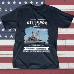 Uss Salvor Ars 52 Father's day, Veterans Day USS Navy Ship