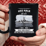 USS Hale DD 642 Father's day, Veterans Day USS Navy Ship