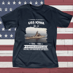 USS Iowa BB 61 Father's day, Veterans Day USS Navy Ship