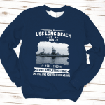 USS Long Beach CGN 9 Father's day, Veterans Day USS Navy Ship