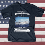 Uss Santa Barbara Ae 28 Father's day, Veterans Day USS Navy Ship