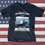 USS Thomas S. Gates CG 51 Father's day, Veterans Day USS Navy Ship