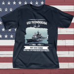 USS Ticonderoga CG 47 Father's day, Veterans Day USS Navy Ship