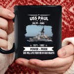 USS Paul FF 1080 DE 1080 Father's day, Veterans Day USS Navy Ship