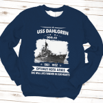 USS Dahlgren DDG 43 Father's day, Veterans Day USS Navy Ship