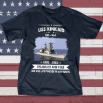 USS Kinkaid DD 965 Father's day, Veterans Day USS Navy Ship