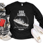 Uss Lang De 1060 Ff 1060 Version 3 Father's day, Veterans Day USS Navy Ship