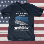 USS W S Sims FF 1059 DE 1059 Father's day, Veterans Day USS Navy Ship