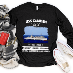 USS Camden AOE2 Father's day, Veterans Day USS Navy Ship