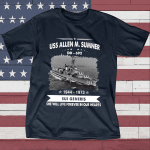 Uss Allen M Sumner Dd 692 Father's day, Veterans Day USS Navy Ship