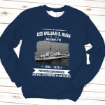 Uss William R. Rush Dd 714 DDR 714 Father's day, Veterans Day USS Navy Ship