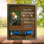 Personalized Pet Memorial Picture Frame, Dog Sympathy Photo Gift, Cat Remembrance, Animal Condolence