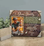 New Dad Gift from Wife, First Fathers Day Picture Frame for Dad, Fathers day Gift for Husband Canvas