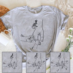 Hands Kids Mom, Birthday Gift, Mother's Day Gift For Mom T-Shirt
