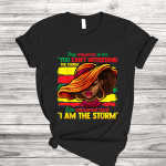 Proud Black African American I'm The Storem Ladies Black History Month, Juneteenth T Shirt
