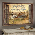 Old Barn Painting, Countryside Christian Wall Art, I still believe in amazing grace, Jesus Canvas