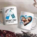 1st Father's Day Funny Mug for New Daddy, New Dad Gift, First Father's Day Mug