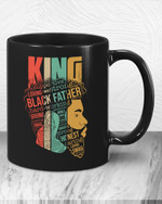 Personalized Black Father Mug African American Black Man King Coffee Mug