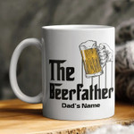Personalized The Beer Father Mug Gift For Dad Ceramic Mug 11 Oz, 15 Oz Coffee Mug