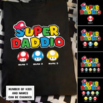 Personalized Shirt Super Daddio Mariodaddy, Gift for Dad, Gift for Father's Day