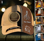 Personalized Guitar Classic Cap, Gift for Man, Guitar Lovers Hat 3D Printed Cap