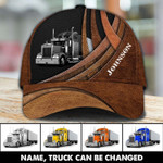 Personalized Truck Driver Cap 3D All Over Prints for Trucker, Gift for Dad Birthday, Father's Day Cap