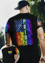 Bisexual Shirts For LGBT History Month, LGBT Pride Smoke 3D Shirts For LGBT Community