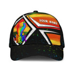 Personalized Lgbt Baseball Cap Hat, Pride Love Wins Lgbt 3D All Over Printing Classic Cap Hat