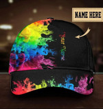 Personalized Pride Baseball Cap For Couple Gay, Lesbian Gifts, Color Of Life Lgbt 3D Baseball Cap Hat