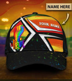 Custom Pride Cap For Gay, Pride Hastage Rainbow Lgbt All Over Printed Baseball Cap Hat, Les Gifts