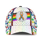 Lgbt 3D All Over Printing Baseball Cap Hat, Couple Gay Gifts, Clasic Cap For Lesbian
