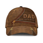 Personalized Father's Day Cap, Dad The man, The Myth, The Legend 3D Baseball Cap for Dad