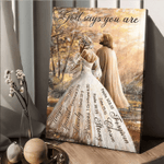 Jesus painting, Bride Walking with Jesus, God says you are Jesus Canvas Prints, Christian Wall Art