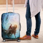 Hand of God Luggage Cover, Jesus Give me your hand Luggage Cover for Christian