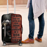 Jesus and Warrior The Devil thought he's won until I said Amen Luggage Cover