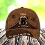 Personalized Bull Mastiff Hat, Custom Photo Bull Mastiff Cap for Mom