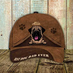 Personalized English Mastiff Hat, Custom Photo English Mastiff 3D Cap for Mom