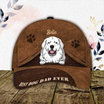 Personalized Great Pyrenees Hat, Custom Photo Great Pyrenees 3D Cap