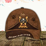 Personalized Yorkie Terrier Hat, Custom Photo Yorkie Terrier 3D Cap for Dad and Mom