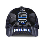Personalized Police Badge Cap, Police Officer Hat for Police Birthday Gift 3D Baseball Cap