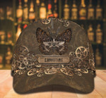 Steampunk Butterfly - Personalized Butterfly Cap, Steampunk Butterfly Hat