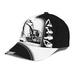 Custom Heavy Equipment 3D Classic Cap for Husband Proud of Heavy Equipment Hat