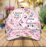 Personalized Makeup Beauty 3D Baseball Cap for Makeup Girl, Makeup Beauty Hat for Her